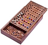 LOGOPLAY Code Finder - Master Code - Superhirn - Strategiespiel - Denkspiel - Logikspiel - Brettspiel aus Holz für 2 Sp