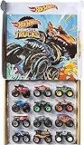 Hot Wheels GGC61 - Monster Trucks Ultimatives Chaos Die-Cast-Fahrzeuge im Maßstab 1:64 12er-Pack, Spielzeug für Kinder ab 3 J