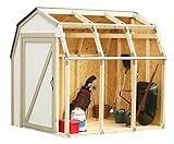 2x4 Basics Hopkins 90190 Pavillon-Bausatz, Dach im Scheunenstil, Holz nicht im Lieferumfang enthalten, nur Dichtung