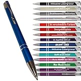Your Gravur - Kugelschreiber mit Gravur | Cosmo - personalisierter Stift - Werbekugelschreiber mit Wunschtext & Logo - 1-2 Tage Lieferzeit - Anzahl: 25