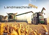 Landmaschinen - Traktor - 2024 - Kalender DIN A2: Der Wandkalender mit den besten Landmaschinen!