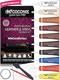 Coconix Vinyl- und Lederreparaturset - Restaurierung Ihrer Möbel, Jacken, Sofas, Boote oder Autositze. Superleichte Anleitung für jede Farb