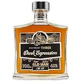 Old Man | Rum Project Three | Dark Expression | 700 ml | 40% Vol. | Aromen von Röst-Kaffee & dunkler Schokolade | Leichte Leder- & Tabaknoten | Rum des Jahres 2019