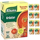 Knorr Tomato al Gusto Kräuter Soße 370 gramm x 9 Stück