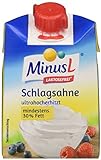 Minus L Schlagsahne 30% laktosefrei, 12er Pack (12 x 200 ml)