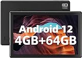SGIN 10,1 Zoll Tablet, 4 GB RAM, 64 GB ROM (TF Espandibile 256 GB), Android 12 Tablet Octa-Core 2.0 GHz, 1280 x 800 IPS HD, GPS, WLAN, Akku 6000