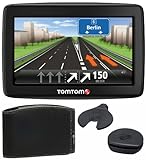 TomTom Start 25 Central Europe Traffic Komfort Edition Navigationssystem (13 cm (5 Zoll) Display, TMC, IQ Routes, Kartenslot, Europa 19) schw
