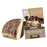 Chewies Kauwurzel für Hunde aus Baumheide Wurzel - 100 % natürliches Hunde-Spielzeug risikoarm & langlebig - Größe S: Für Hunde bis 10 kg Körpergew