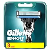 Gillette Mach3 Klingen , 8 Stück ( 1er Pack )