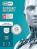 ESET Internet Security 2023 | 1 Gerät | 1 Jahr | Windows (11, 10, 8 und 7), MacOS oder Android | Dow