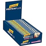 PowerBar Protein Plus + L-Carnitine Raspberry-Yoghurt 30x35g - Protein Riegel + Magnesium C