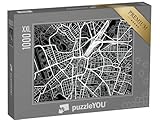 Puzzle 1000 Teile XXL „Vektor-Stadtplan von Leipzig, Deutschland“ – aus der Puzzle-Kollektion Leipzig, Deutsche Städte, Deutsche Groß