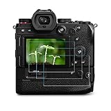 S5 Displayschutzfolie kompatibel mit Panasonic LUMIX S5 Full Frame spiegellose Kamera (3er-Pack), FANZR 0,3 mm 9H Härte gehärtetes G