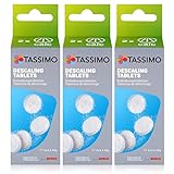 Tassimo Bosch Entkalker/Bartyspares Reinigungstabletten (Pack von 3)