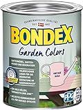 Bondex Garden Colors Vintage Rosa 0,75 L für 9 m² | Halbdeckende Farbe | Vintage-Flair | Dekorative Holzfarbe | seidenmatt | H