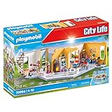PLAYMOBIL City Life 70986 Etagenerweiterung Wohnhaus, Mit Lichteffekt, Spielzeug für Kinder ab 4 J
