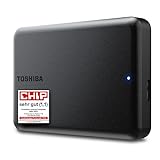 Toshiba Canvio Partner 4TB Portable 2.5'' Externe Festplatte, USB 3.2, Mac & Windows kompatibel. Xbox, PS4, PS5