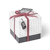 SURPRISA Geschenkbox, Rätselbox Geldgeschenke Verpackung, Gutscheine zum Geburtstag oder Hochzeit, W