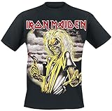 Iron Maiden Killers Männer T-Shirt schwarz L 100% Baumwolle Band-Merch, B