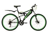 KS Cycling Mountainbike MTB Fully 26'' Bliss schwarz-grün RH 47