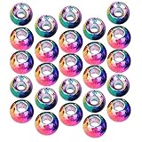 Zer one Wolframperlen, bunt, 25 Stück, 2,0-4,6 mm, Schlitze, Fliegen, Bindemittel aus Wolframperlen, 2.4MM