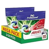 Ariel Professional All-in-1 Pods Waschmittel mit starker Fleckentfernung, 100 Waschladungen (2 x 50 Kapseln), unsere beste Formel gegen hartnäckige Fleck