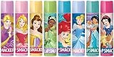 Lip Smacker Disney Princess Party Packung mit 8 Lippenpflegestiften in verschiedenen Geschmacksrichtungen, 32 g