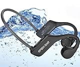 BEARTAIN Knochenschall Kopfhörer Bluetooth 5.3 Schwimmen Kopfhörer Unterwasser IP68 Schwimmen Wasserdicht Kopfhörer Kabellos zum MP3 Eingebaute Speicher Perfekt zum Schwimmen, Laufen, R