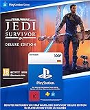 100€ PlayStation Store Guthaben für STAR WARS Jedi: Survivor Deluxe Edition [Verwenden Sie dieses Guthaben, um das Spiel im PS Store vorzubestellen] - Deutsches Konto [Code per Email]