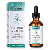 Retinol Serum Gesicht mit Retinol, Hyaluronsäure und Vitamin E Strahlende, Ebenmäßige Haut - Falten Weg Soforteffekt, Hautpflege 120