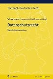 Datenschutzrecht: Vorschriftensammlung (Textbuch Deutsches Recht)