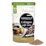 Cellufine® Café noir Collagen-Kaffee VERISOL® B (Rind) Collagen Pulver mit echtem Kaffee im 300 g Doypack, mit bioaktiven Collagen Peptiden, 60 Portionen mit sehr hoher Bioverfügbark