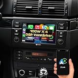 DYNAVIN Android Autoradio Navi für BMW 3er E46, mit 4 * 100W DSP Verstärker | DAB+ Radio; Kompatibel mit Wireless Carplay und Android Auto: D8-E46 Premium Flex