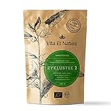 Vita Et Natura® BIO Zyklustee 2 - 100g bewährter Tee aus traditionellen Frauenkräuter mit u.A. Frauenmantelkraut - 100% biologisch und naturb