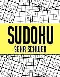 Sudoku Sehr Schwer: XXL Sudoku Block für Erwachsene mit 900 Rätseln in der Schwierigkeitsstufe Sehr Schw