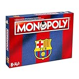 Winning Moves Monopoly FC Barcelona (10537), Mehrfarbig (Eleven Force), Bunt, One S