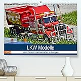 LKW Modelle beim Dampfmodellbautreffen in Bisingen (hochwertiger Premium Wandkalender 2024 DIN A2 quer), Kunstdruck in Hochg