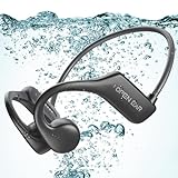 BEARTAIN Knochenschall Kopfhörer Bluetooth 5.3 Schwimmen Kopfhörer Unterwasser IP68 Schwimmen Wasserdicht Kopfhörer Kabellos zum MP3 Eingebaute Speicher Perfekt zum Schwimmen, Laufen, R