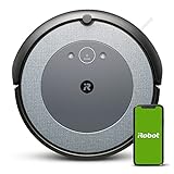 iRobot Roomba i5 (i5152) Saugroboter, WLAN-fähig, intelligente Raumplanung, 2 Gummibürsten für alle Böden, Reinigung nach Raum, Kompatibel mit Sprachassistenten, Imprint-Kopplungstechnik, Farbe: C