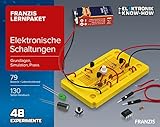 FRANZIS 67164 - Lernpaket Elektronische Schaltungen - Grundlagen, Simulation, Praxis, Komplettset für 48 Experimente, inkl. 120-seitigem Handb