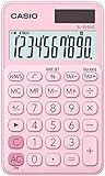 Casio SL-310UC-PK Calculator Pink Digits: 10 Solar Powered Battery Operated 70 x 8 x 118