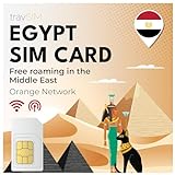 travSIM Ägypten SIM Karte | Orange Netzwerk | 10 GB Mobile Daten | Hotspot verfügbar | Kostenloses Roaming in mehr als 6 Ländern im Nahen Osten | Plan auf SIM Karte für Ägypten ist 14 Tage lang gültig