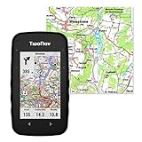TwoNav Cross Plus + Karte Deutschland Topo, Outdoor GPS mit 3,2-Zoll-Bildschirm für MTB, Fahrrad, Trekking, Wandern oder Navig