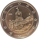 2 Euro Münze Deutschland 2022 Thüringen Wartburg G Sondermünze Gedenkmünze DE22TH35
