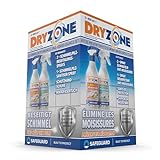 Dryzone Schimmelentferner und Präventionskit (3 x 450ml Spray) - Schimmelspray entfernt Schimmel von Wand und anderen Oberflächen sofort und hält ihn fern | Schimmelreinig