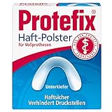 Protefix Haft-Polster für Vollprothesen - Unterkiefer - Wirksamer Schutz vor Druckstellen und Entzündungen - 30 H