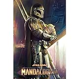 Grupo Erik Poster The Mandalorian Child Gorgu - Wandkunst Baby Yoda Star Wars, GPE5484