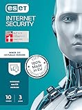 ESET Internet Security 2023 | 10 Geräte | 3 Jahre | Windows (10 und 11), MacOS oder Android | Aktivierungscode per E