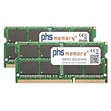 PHS-memory 16GB (2x8GB) Kit RAM Speicher kompatibel mit Western Digital My Cloud PR4100 DDR3 SO DIMM 1600MHz PC3L-12800S
