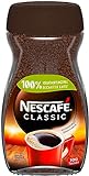 NESCAFÉ CLASSIC, löslicher Bohnenkaffee aus mitteldunkel gerösteten Kaffeebohnen, kräftiger Geschmack & intensives Aroma, koffeinhaltig, 1er Pack (1 x 200g)